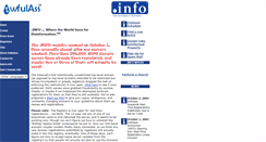 Desktop Screenshot of dotinfo.dantobias.com